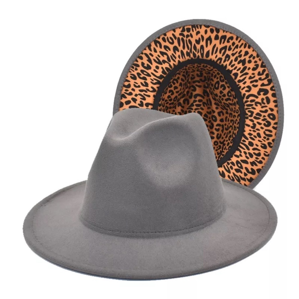 Leopard Fedora Hats - Picture 10 of 13